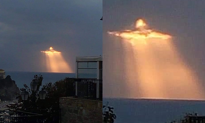 มหัศจรรย์แสงลอดก้อนเมฆ! คล้ายพระเยซู ชาวอิตาลีฮือฮา แห่แชร์ลงโซเชียล