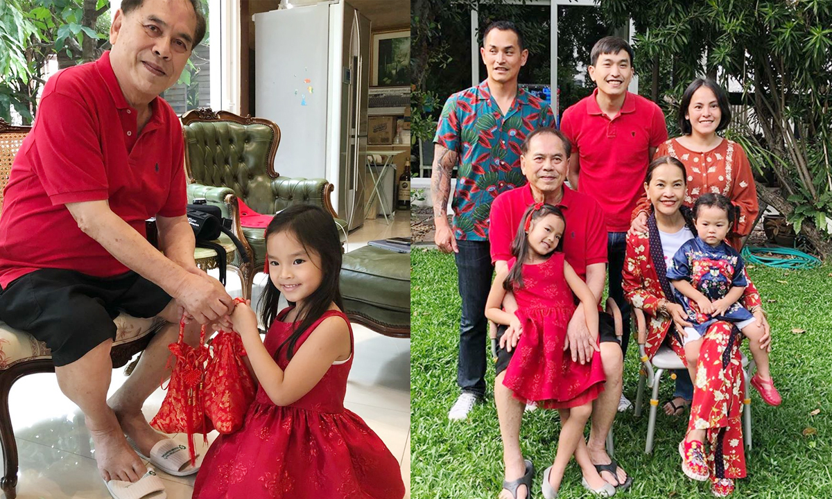 "น้องปีใหม่" ยิ้มแก้มปริ "คุณปู่ไพวงษ์" แจกอั่งเป่าวันตรุษจีนหนักมาก ซองใหญ่มาก