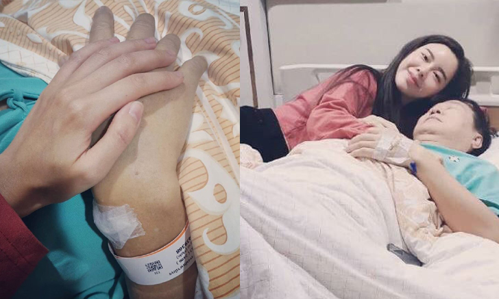"ไอซ์ ปรีชญา" เฝ้าดูแลคุณพ่อไม่ห่าง หวังให้ทุกอย่างผ่านไปด้วยดี