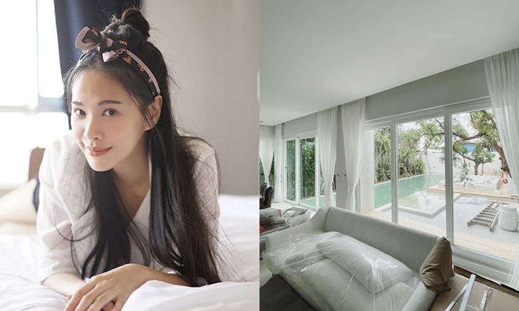 ส่องบ้านหลังใหม่ "โบวี่ อัฐมา" สวยมาก รวมตกแต่งเกือบ 50 ล้านบาท