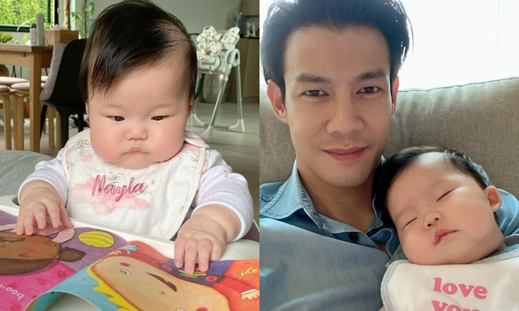 จ้ำม่ำจริงๆ “น้องเนล่า” ลูกสาวณัฏฐ์ เทพหัสดิน เอาแก้มวางบนบ่าได้ด้วย