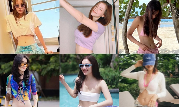 รวมมิตร ช็อตเด็ด! นางเอกโชว์หน้าท้องขาวจั๊วะ หุ่นบางกระแทกตาเห็นแล้วใจสั่น
