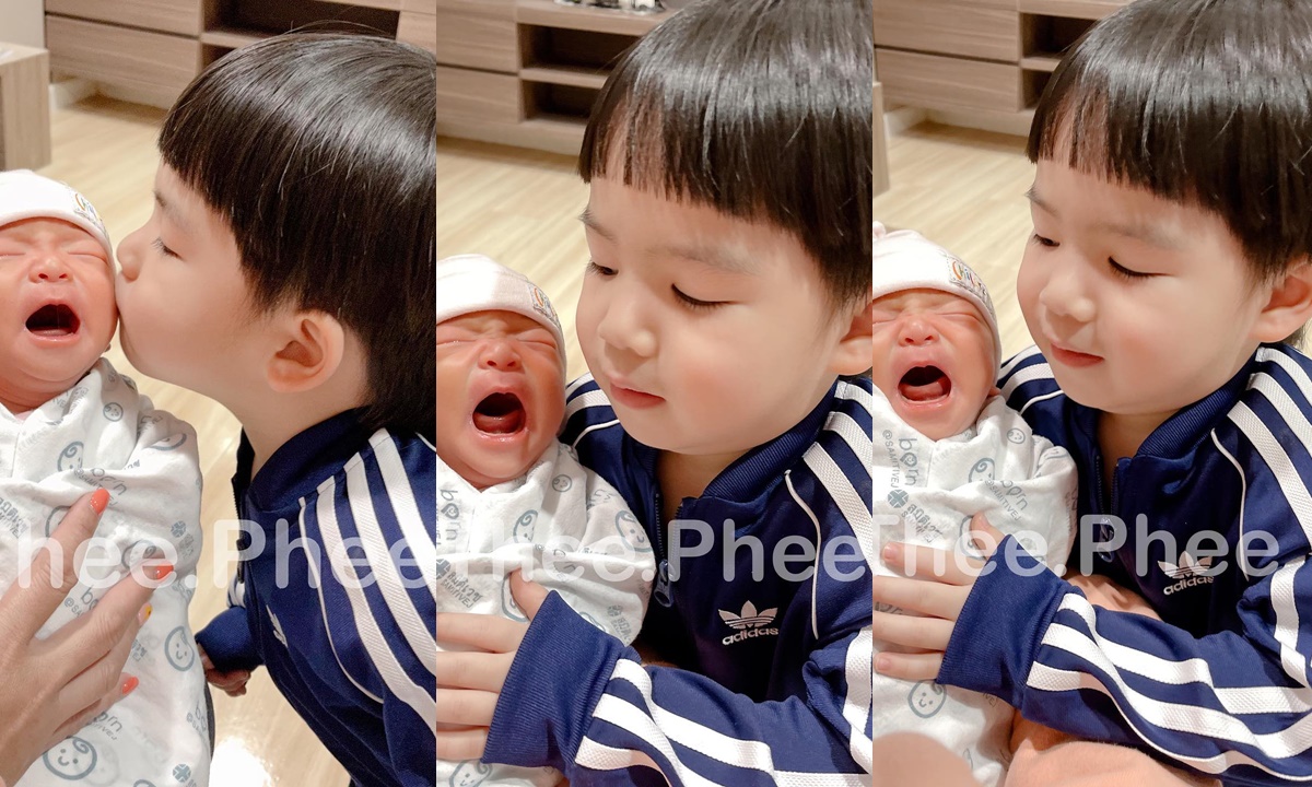 เกร็งไปหมดเลยน้องจ๋า \