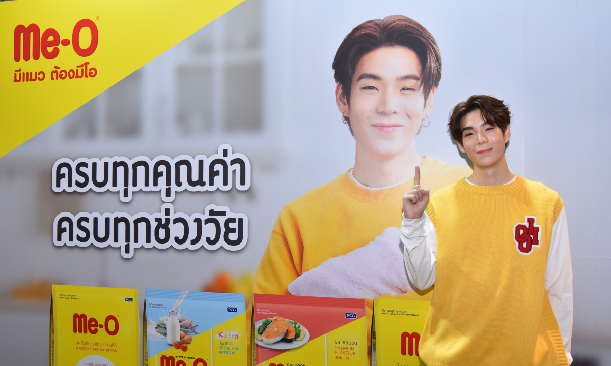 อาหารแมวมีโอ เปิดตัวพรีเซนเตอร์คนใหม่ “เจเจ กฤษณภูมิ พิบูลสงคราม” ในงาน Pet Variety 2022