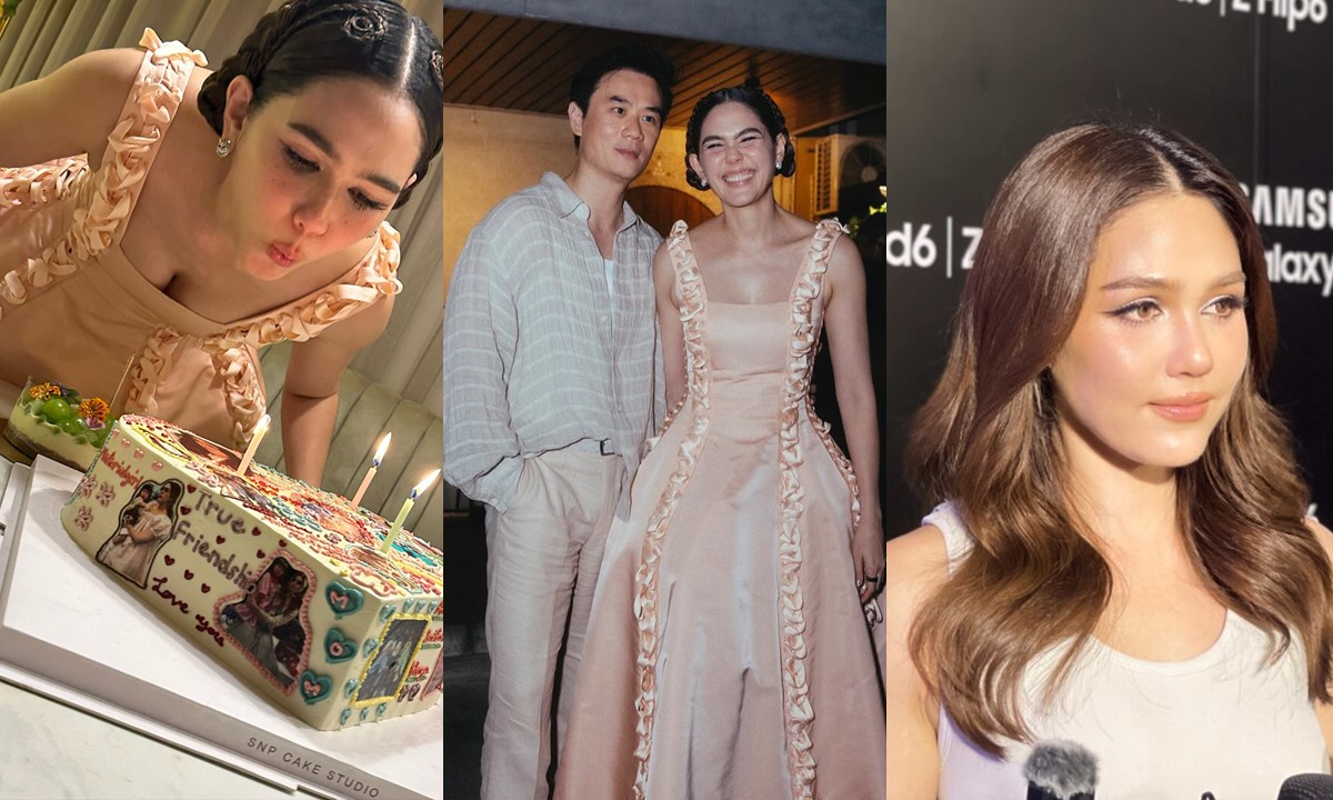 "ชมพู่" เผยของขวัญจาก "น็อต วิศรุต" เปิดเช็คเงินสดตัวเลขฉ่ำๆ ไปเลย