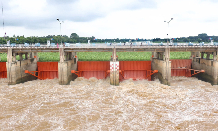 ชป.ปรับเพิ่มการระบายเขื่อนเจ้าพระยา รับน้ำเหนือและฝนที่ตกในพื้นที่