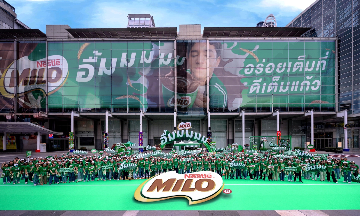 ไมโลชวนร้อง “อื้มมม” กับแคมเปญใหม่ เสิร์ฟความอร่อยเต็มที่ ดีเต็มแก้ว!