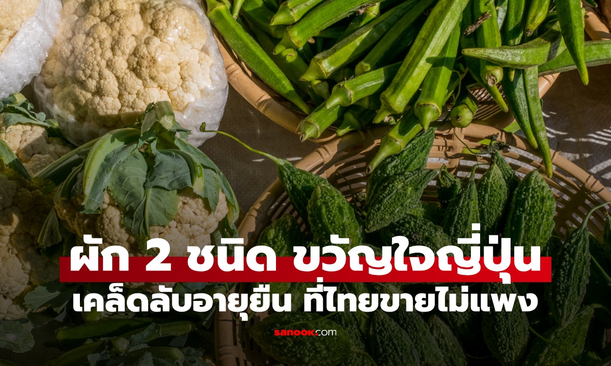 ผักพื้นบ้าน 2 ชนิด สมุนไพรขวัญใจคนญี่ปุ่น เคล็ดลับอายุยืนยาว ศัตรูโรคเบาหวาน