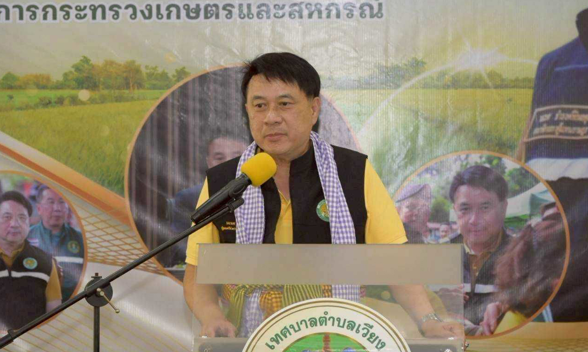 รมช.เกษตรฯ ลงพื้นที่จ.เชียงราย ติดตามโครงการพัฒนาแหล่งน้ำกรมชลประทาน ยกระดับภาคการเกษตรอย่างยั่งยืน