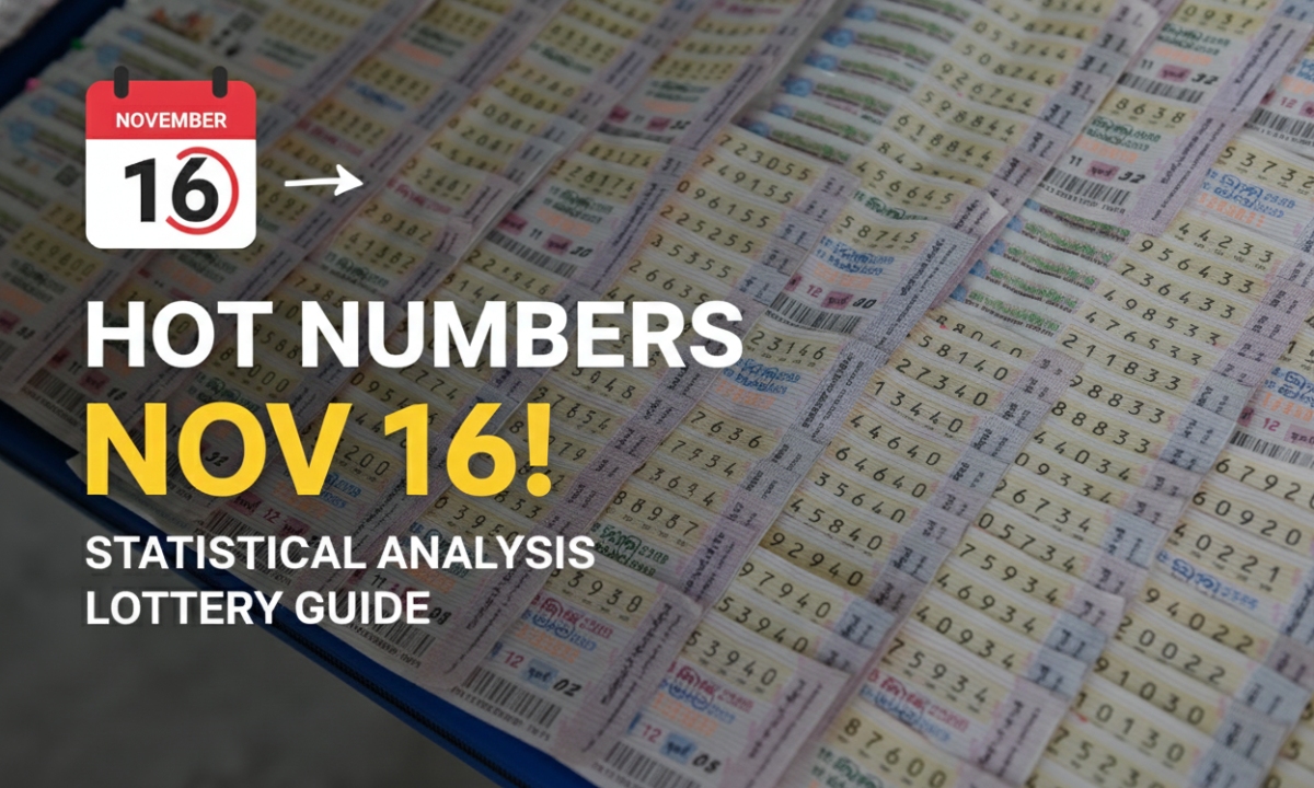 สรุปผลหวยล่าสุด 1/11/68 เจาะเลขดังที่ \