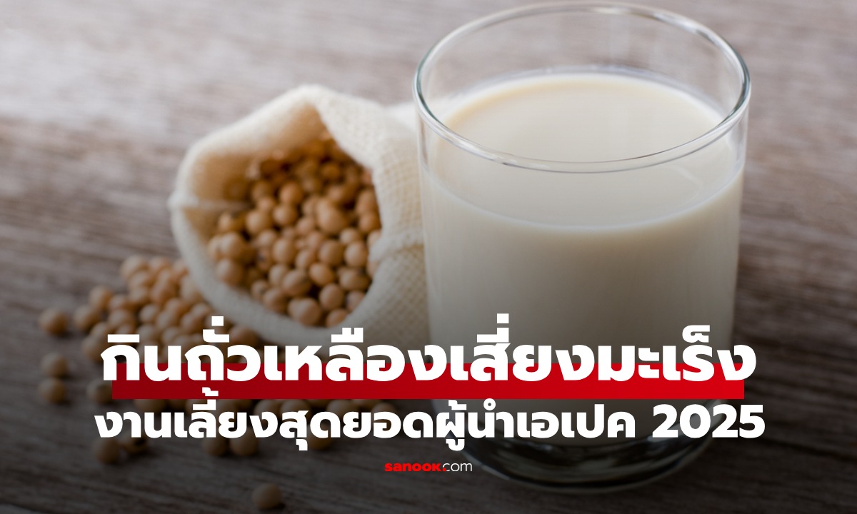 เช็กข่าวชัวร์ : กินถั่วเหลือง น้ำเต้าหู้ เสี่ยงมะเร็งเต้านมจริงหรือไม่? หมอเจดมาเฉลยแล้ว