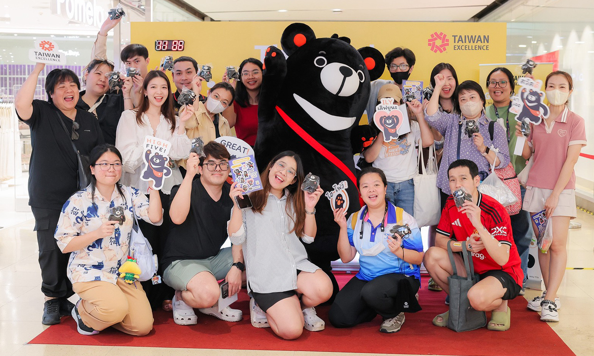 FuBear เยือนไทย พิชิตแคมเปญ Taiwan Excellence “Give Me Five! A Better Life” ทำยอดไฮ-ไฟว์ทะลุเป้า