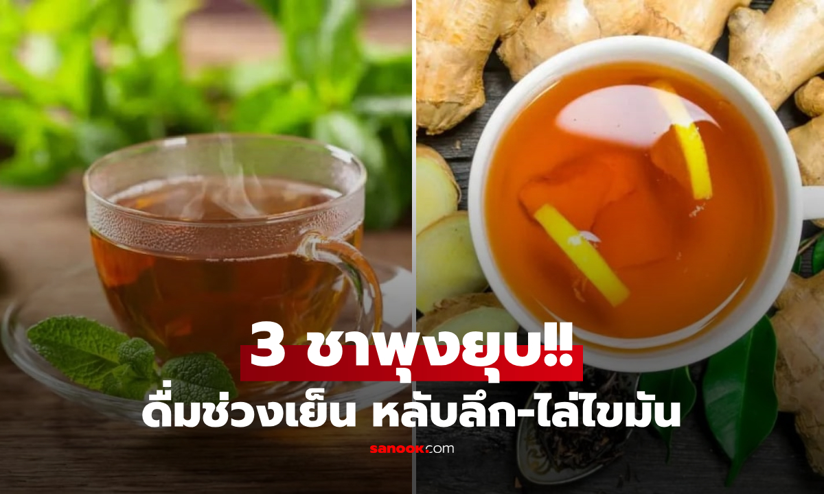 กูรูแนะนำ 3 ชาสมุนไพร \