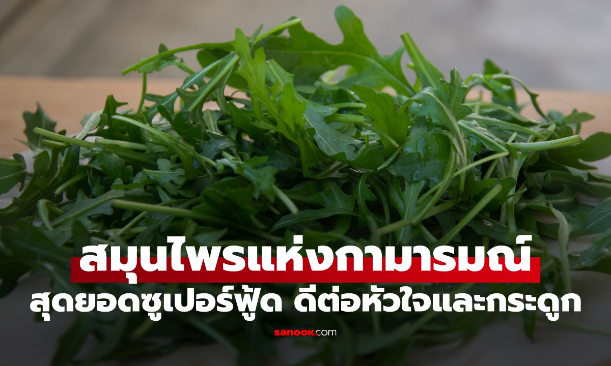 ผัก 1 ชนิด ฉายาสมุนไพรแห่งกามารมณ์ สุดยอดซูเปอร์ฟู้ด ดีต่อหัวใจและกระดูก