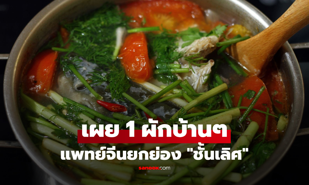 ผักราคาบ้านๆ แต่คัมภีร์โบราณยกเป็น "ยอดสมุนไพร" ช่วยล้างพิษตับ-ลดน้ำตาลในเลือด