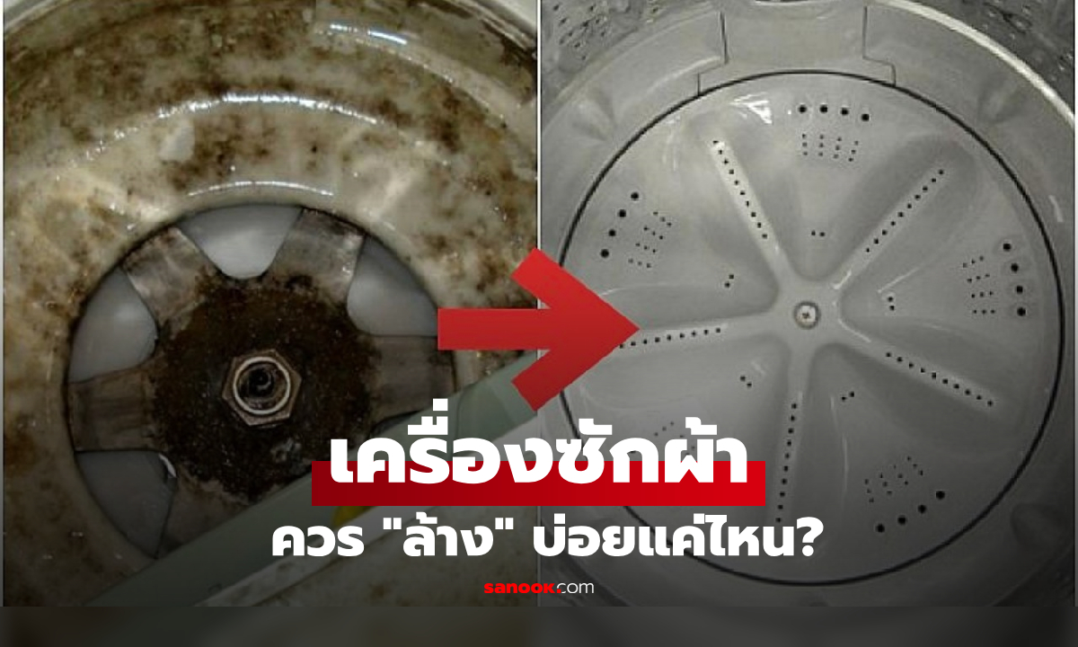 ต้องล้างบ่อยแค่ไหน? เช็กความถี่ที่ถูกต้องในการ ‘ล้างเครื่องซักผ้า’ พร้อมสูตรหอม-ประหยัดงบ