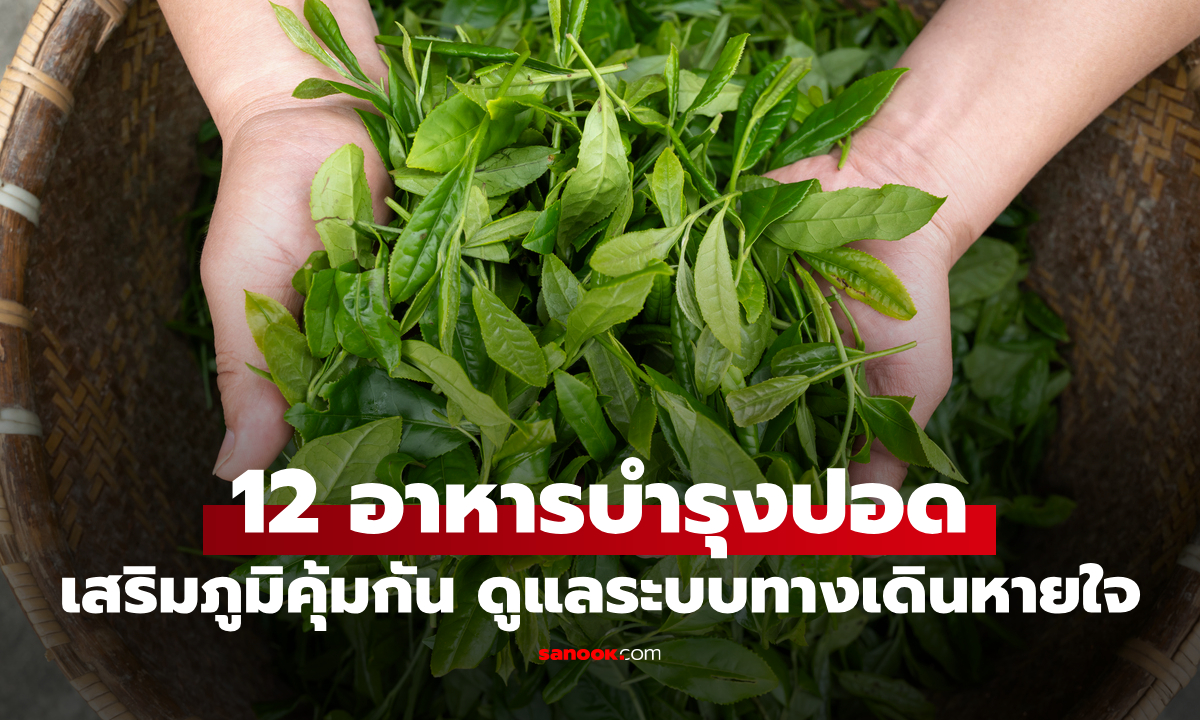 ร่างกายจะขอบคุณ! 12 อาหารบำรุงปอด เสริมภูมิคุ้มกัน ดูแลระบบทางเดินหายใจ