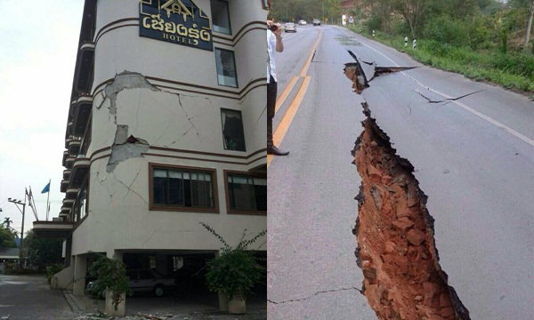 В Таиланде произошло землетрясение силой 6,3 балла