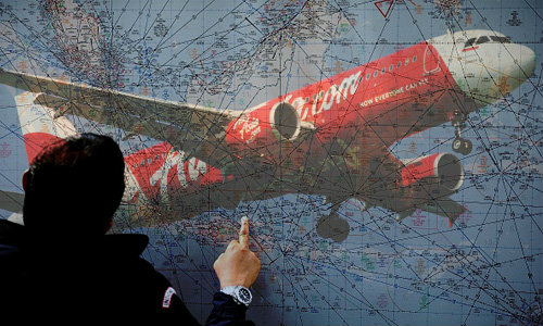กองทัพอินโดฯ พบวัตถุบางอย่างในทะเลชวา จุดค้นหา QZ8501