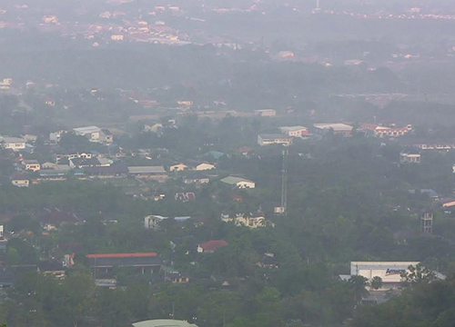 ปัญหาหมอกควันพื้นที่ภาคใต้ เริ่มคลี่คลาย