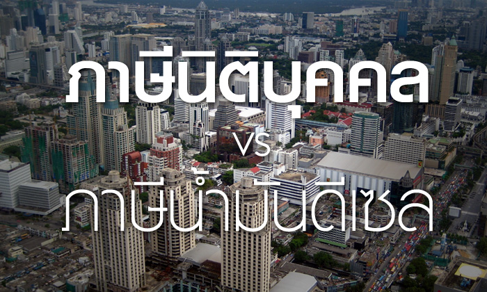 ขีดความสามารถทาง ศก. ภาษีนิติบุคคล และ ภาษีน้ำมันดีเซล