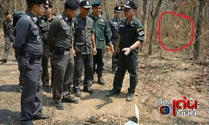 ขนลุก! ภาพติดวิญญาณในป่าช้าเผานั่งยางอุดรฯ