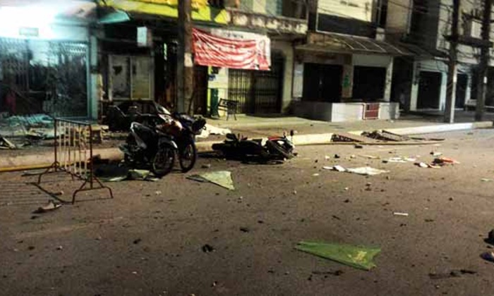 วางระเบิดกลางเมืองปัตตานี ใกล้มัสยิด เจ้าหน้าที่ตาย 1