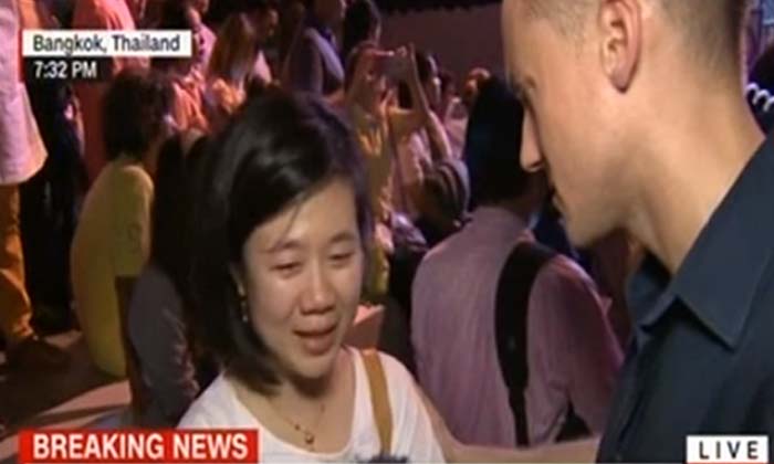 แห่แชร์คลิปหญิงไทยให้สัมภาษณ์ CNN พูดแทนใจคนไทยทั้งประเทศ