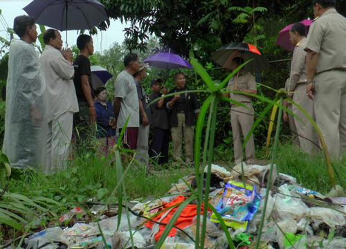 พ่อเมืองระนองเอาจริงลุยตรวจพื้นที่ชาวบ้านร้องเรียน