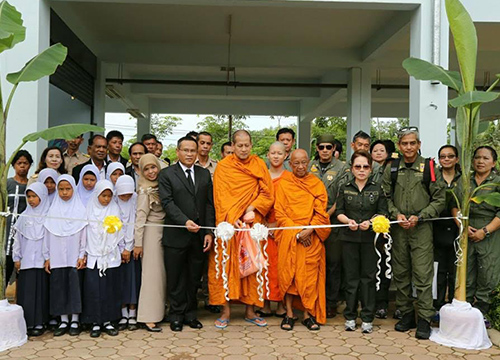 มูลนิธิร่วมกตัญญูมอบอาคารเรียนที่จ.สตูล