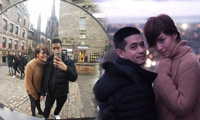 สุดโรแมนติก "จ๊ะ จิตตาภา" ฉลองวันครบรอบกับแฟน