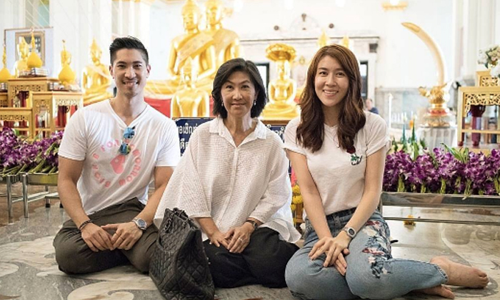 ค่อยๆ ชัดในรัก เชียร์ ทิฆัมพร ทำบุญร่วมกับคุณแม่หนุ่มบิ๊ก เบญจรงคกุล