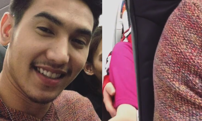 เที่ยวบินสุดฮาของ ก๊อต จิรายุ เจออาม่าเอาเท้าพาดเบาะ