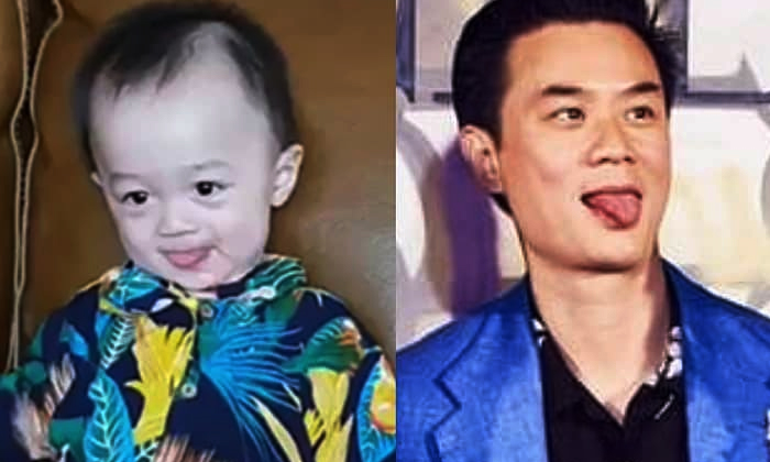 เทียบภาพพ่อลูก พายุ กับ พ่อน็อต หลัง แม่ชม แซวหน้าทะเล้นเหมือนกัน