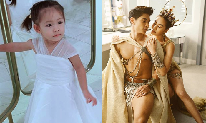 น้องริชา ลูกสาว แอน อลิชา ลองชุดพร้อมเป็น Flower Girl งานแต่งเจนี่-มิกกี้