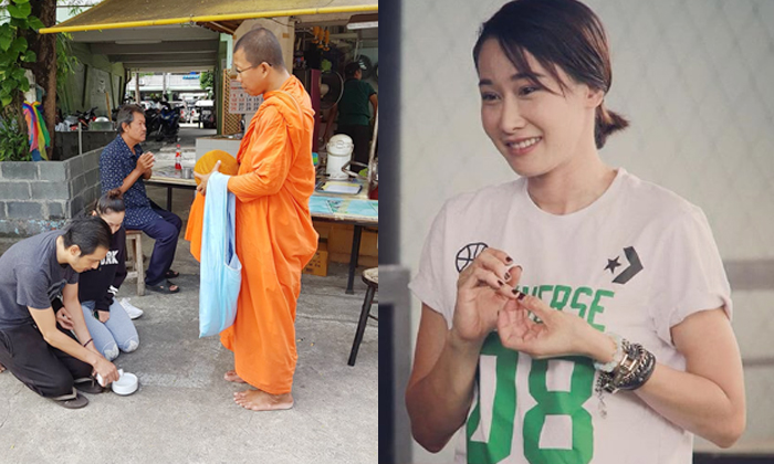 เปิดตัวด้วยภาพคู่ใบแรก หนุ่ม ศรราม กับ ติ๊ก บิ๊กบราเธอร์ คู่รักสายบุญ