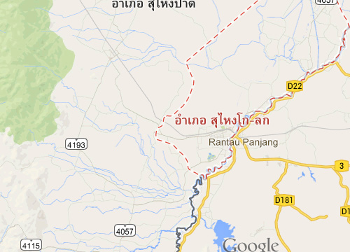 รถชนไฟคลอกดับ2ศพแยกกอไผ่สุไหงโกลก