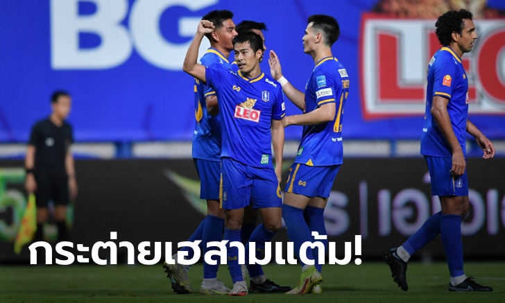 แชมป์เก่าคืนฟอร์ม! บีจี ปทุม ยูไนเต็ด เปิดบ้านถล่ม เชียงใหม่ ยูไนเต็ด 4-1