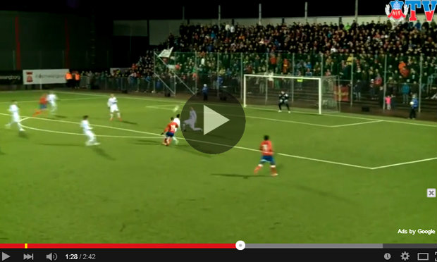 คลิป ลูกชาย “เฮนริค ลาร์สสัน” พังประตูสุดสวย ในเกมบอลถ้วยสวีเดน