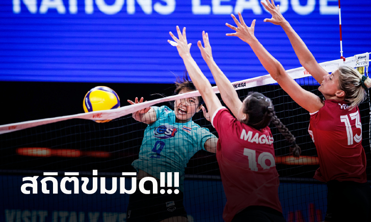 ไทย VS แคนาดา : วอลเลย์บอลหญิง เนชั่นส์ ลีก 2022, เทียบสถิติ, ถ่ายทอดสด