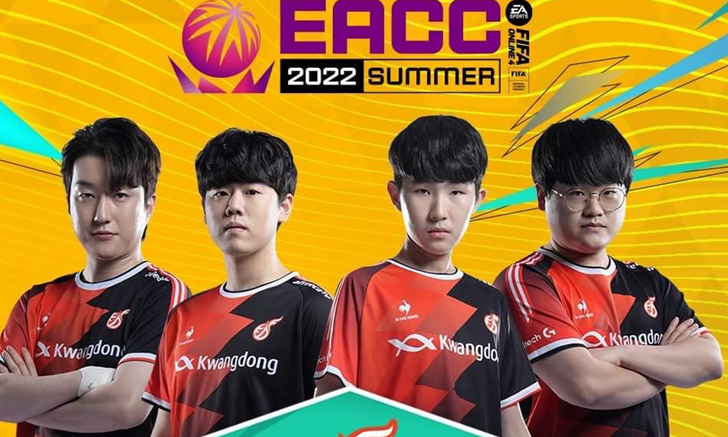 Kwangdong Freecs เฉือนชนะ CrazyWin ผงาดคว้าแชมป์ศึก EACC Summer 2022