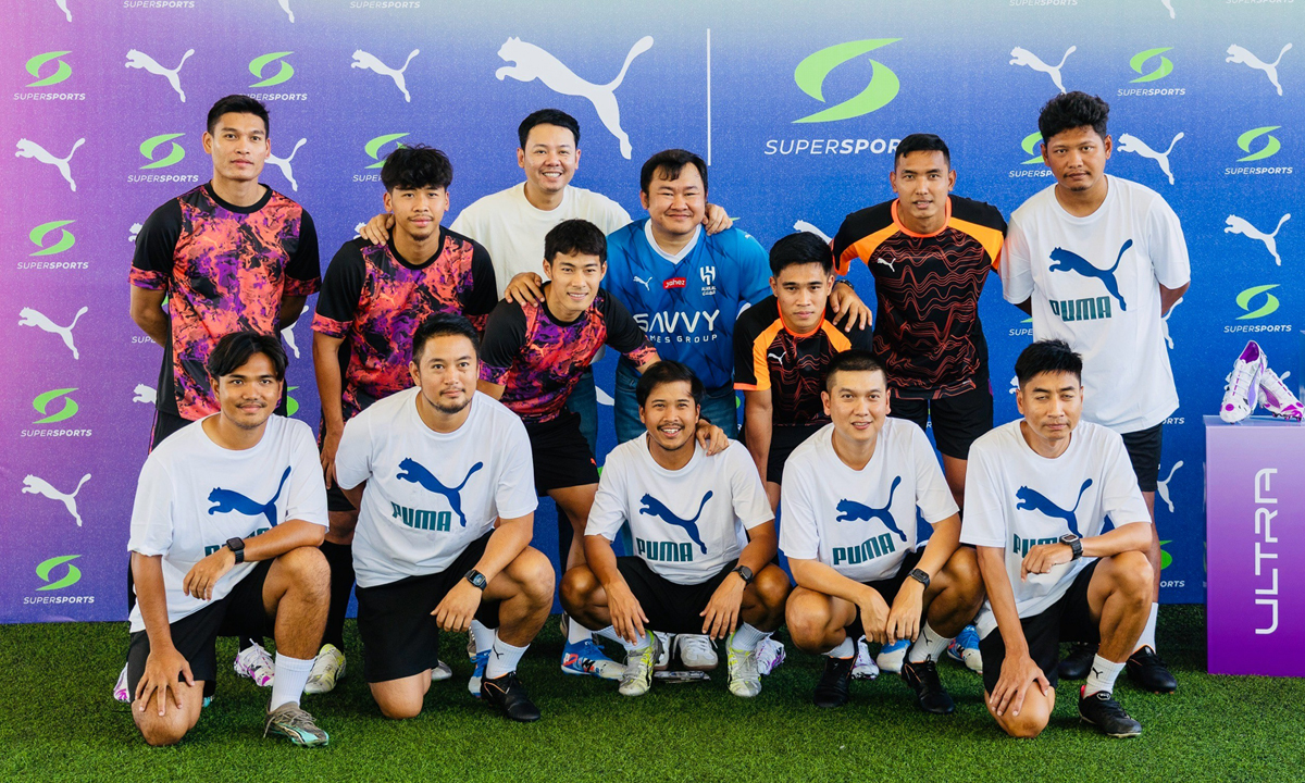 Supersports จับมือ PUMA Thailand ฟุตบอลคลินิก พร้อมทดสอบรองเท้าคอลเลคชั่น Forever Pack