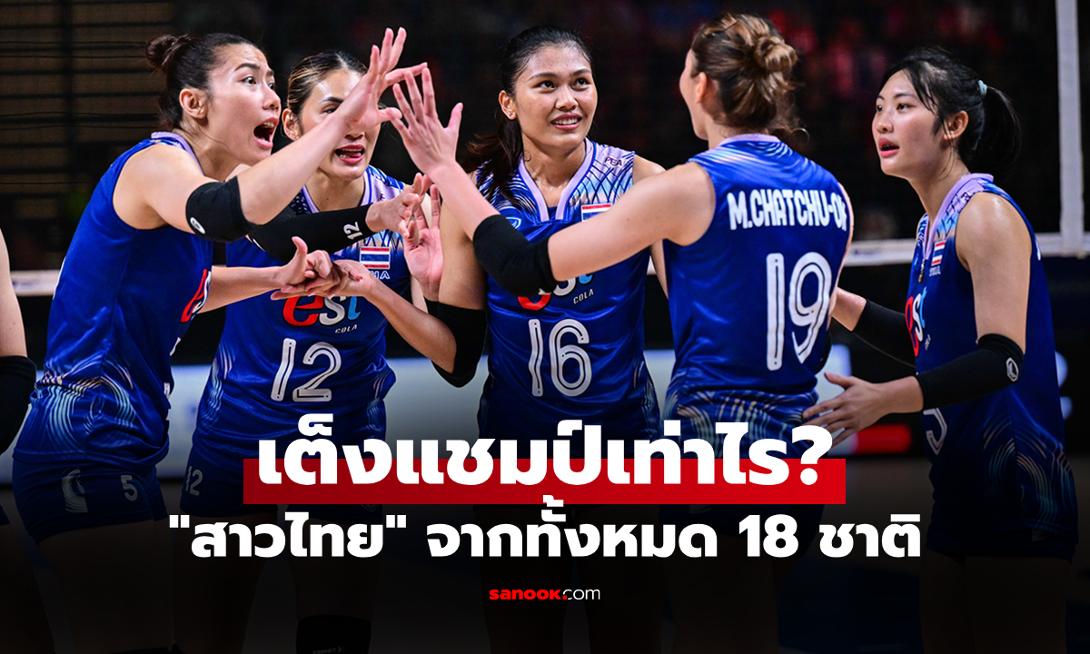 จากทั้งหมด 18 ชาติ! บ่อนชี้โอกาส \