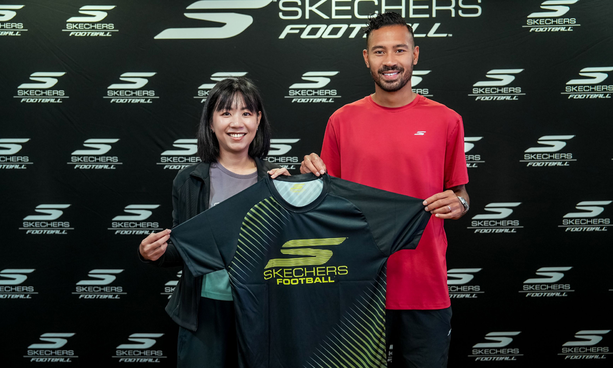 “สเก็ตเชอร์ส” เซ็นสัญญาแบรนด์พรีเซ็นเตอร์รองเท้าฟุตบอล “เควิน ดีรมรัมย์” ลูกครึ่งไทย-สวีเดน