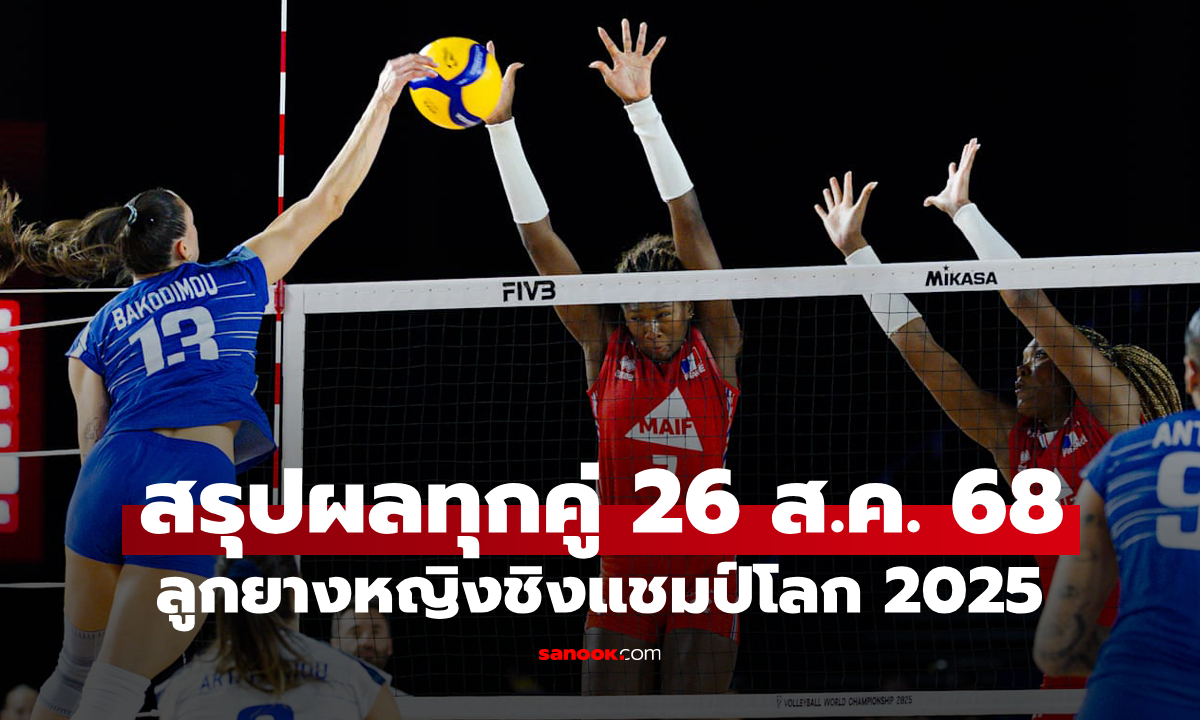 สรุปผลทุกคู่ \