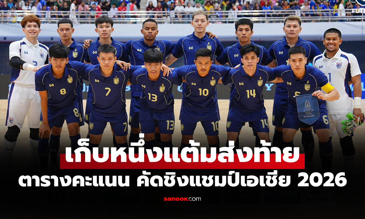 สรุปตารางคะแนน \