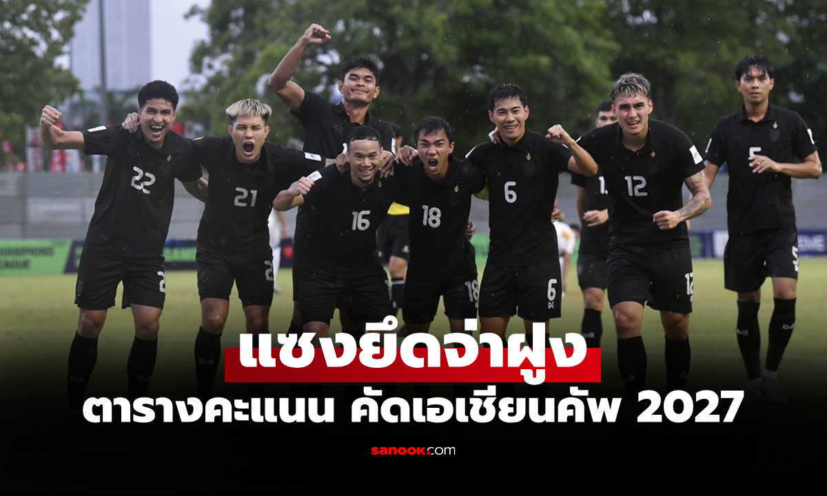 ตารางคะแนนล่าสุด \