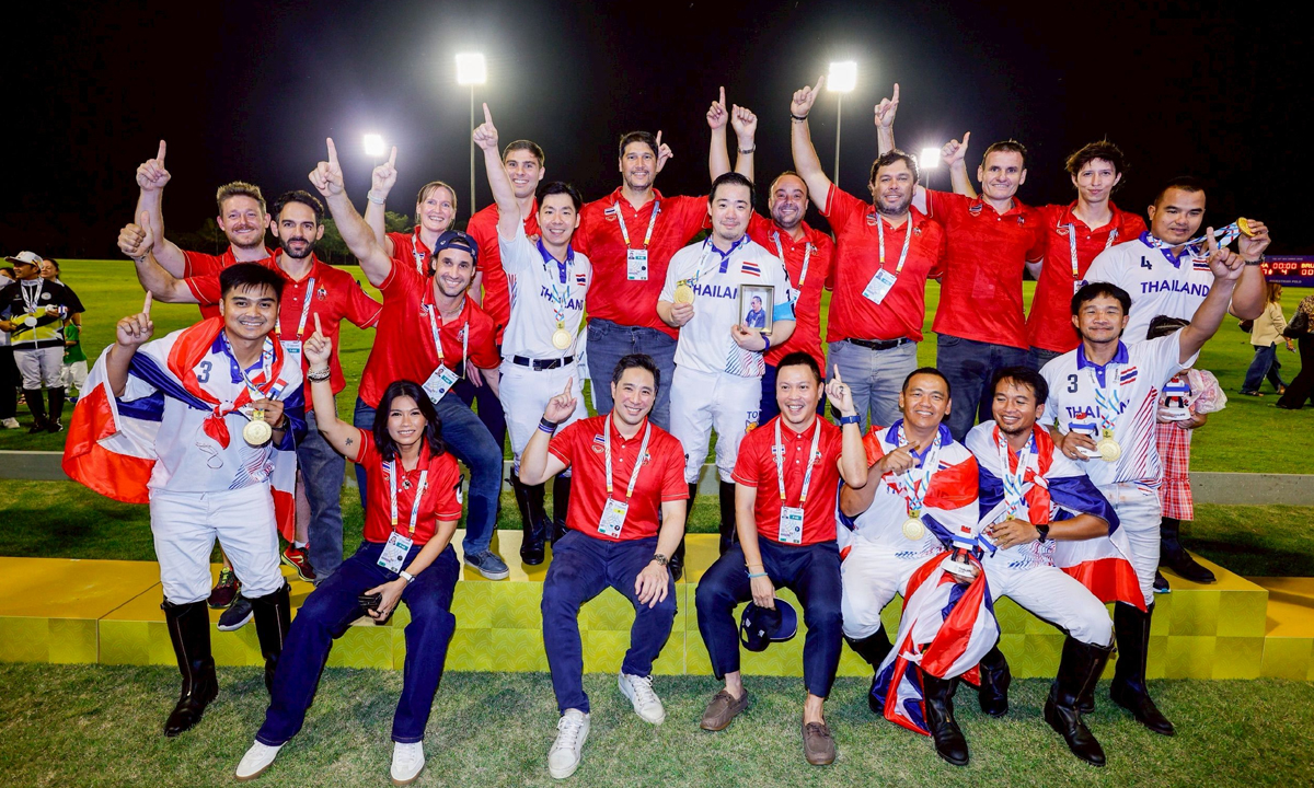 ขี่ม้าโปโลทีมชาติไทย พิชิตบรูไน คว้าเหรียญทองประวัติศาสตร์ขี่ม้าโปโล ซีเกมส์ ครั้งที่ 33