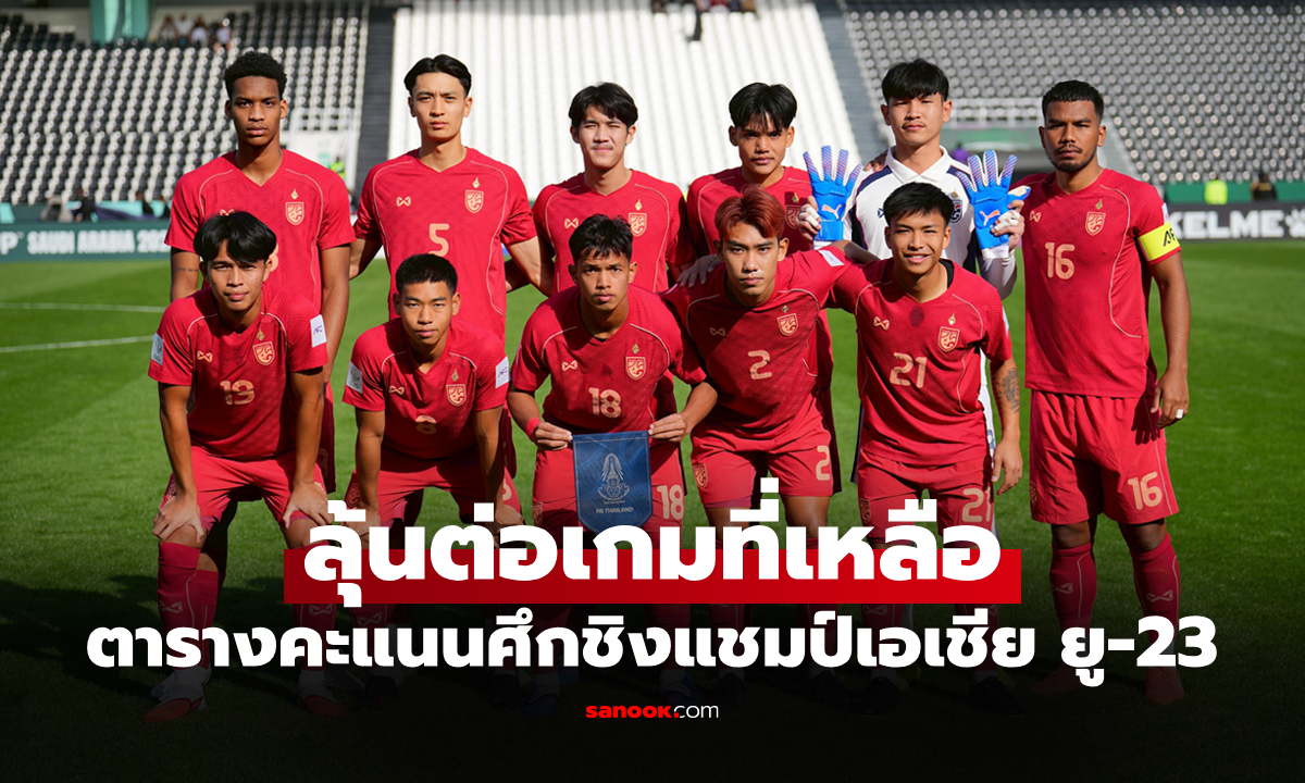 ตารางคะแนนล่าสุด \