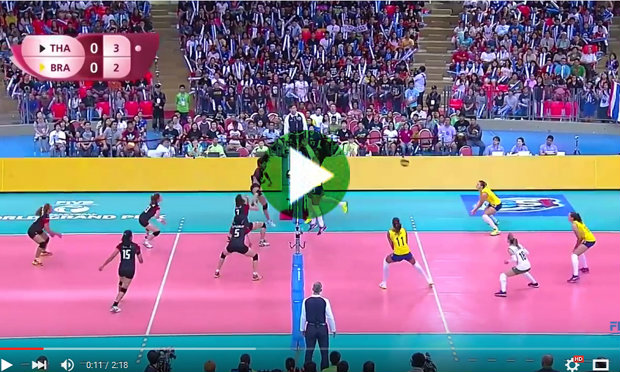 เจ๋งสุด! FIVB ยกจังหวะทำแต้มสาวไทยในเวิลด์กรังด์ปรีซ์